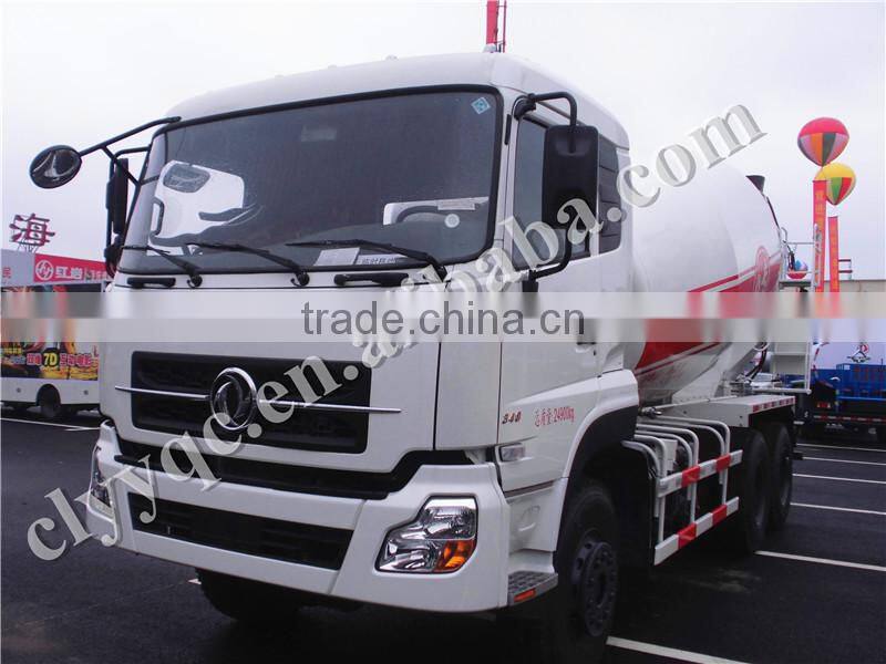 DongFeng 6.8.10.12 CBM concrete mixer truck , mixer concrete truck, volumetric mixer truck with 6x4 mixer truck sale