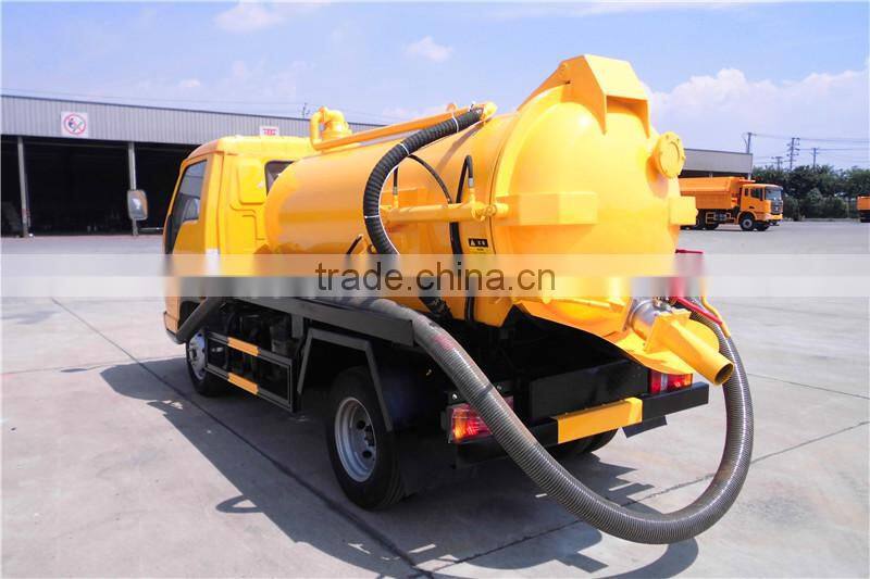 forland 4ton 4000l new sewage vacuum truck