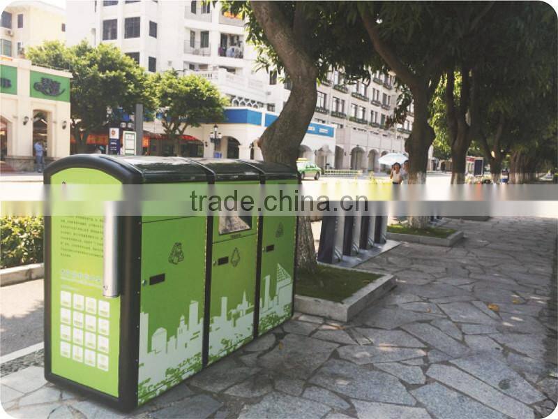 intelligent solor trash compactor