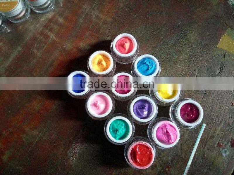 Thick gel carving gel