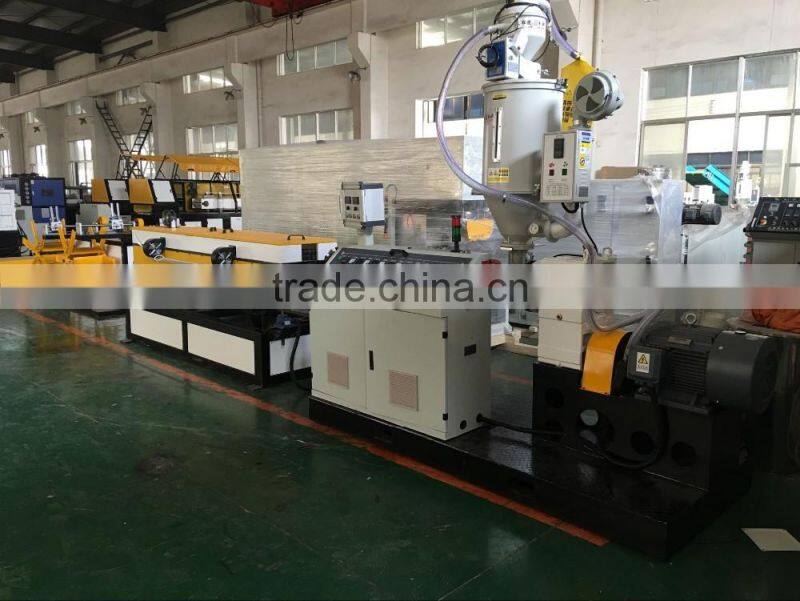 Horserider Single Wall Corrugated Flexible Pipe Production Line/Plastic Telescopic Pipe Machine/PVC Soft Pipe Extrusion Plant