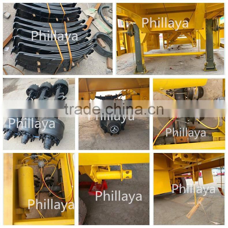 Step wise type gooseneck store house bar trailers/stake animal transport truck steel cage trailer