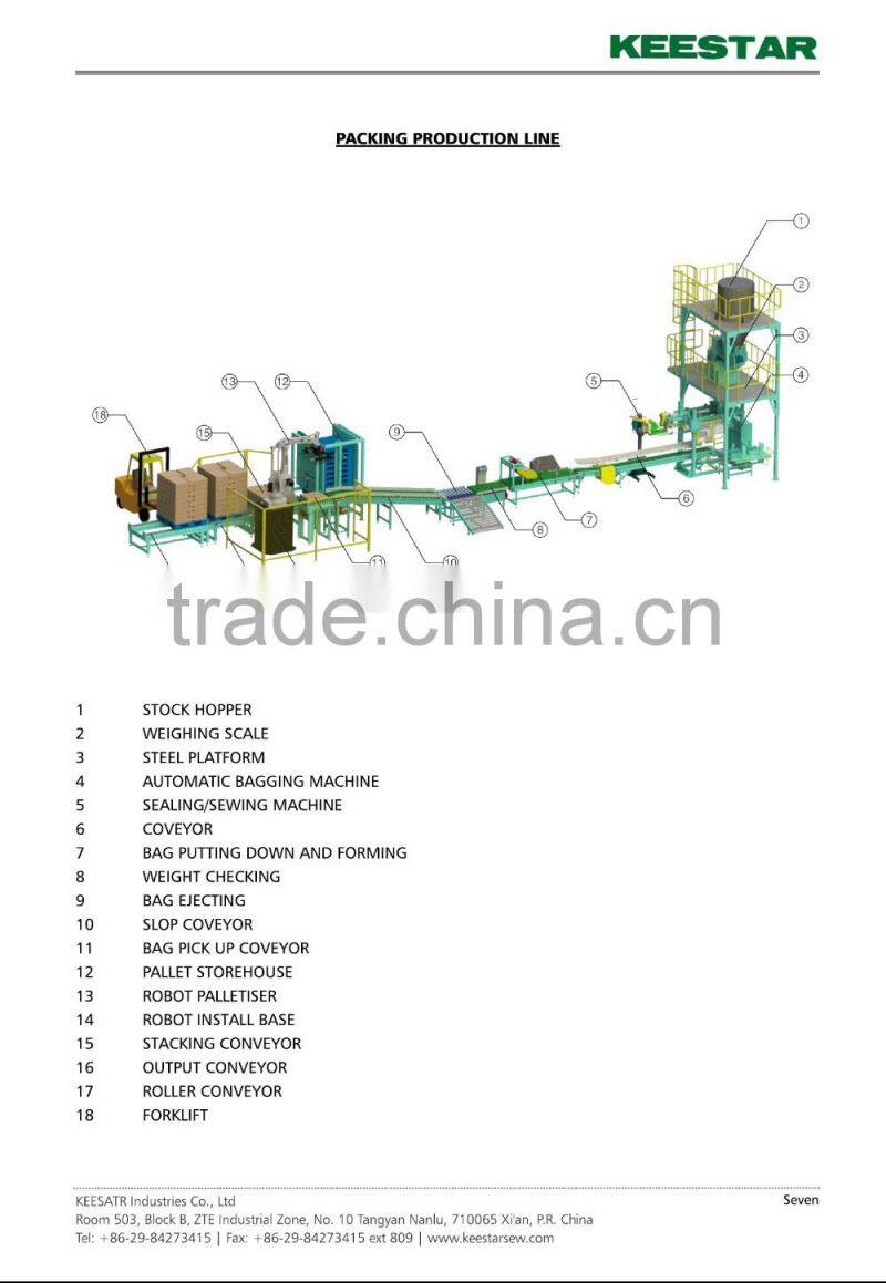 keestar 3CM-P automatic rice/sugar/salt bagging machine