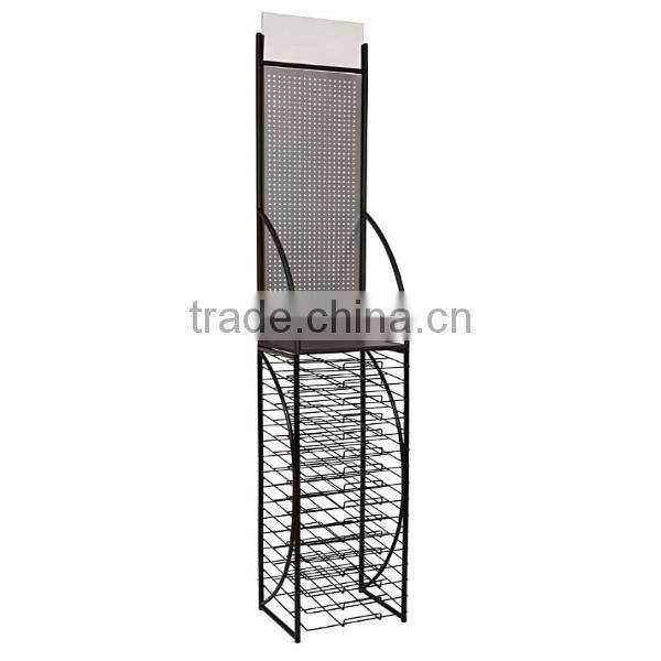 Multilevel Wire Metal Gift Wrapping Paper Display Stand