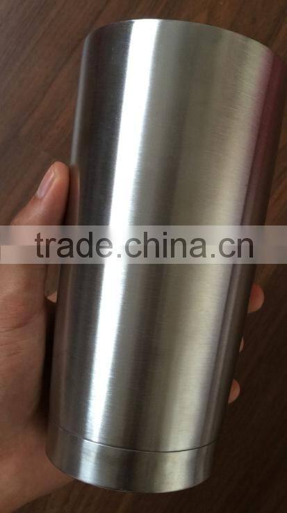 Personalized insulated bottle, double wall vacuum insulation 18/8 grade stainless steel BPA free Water bottle, COLA shaped flask