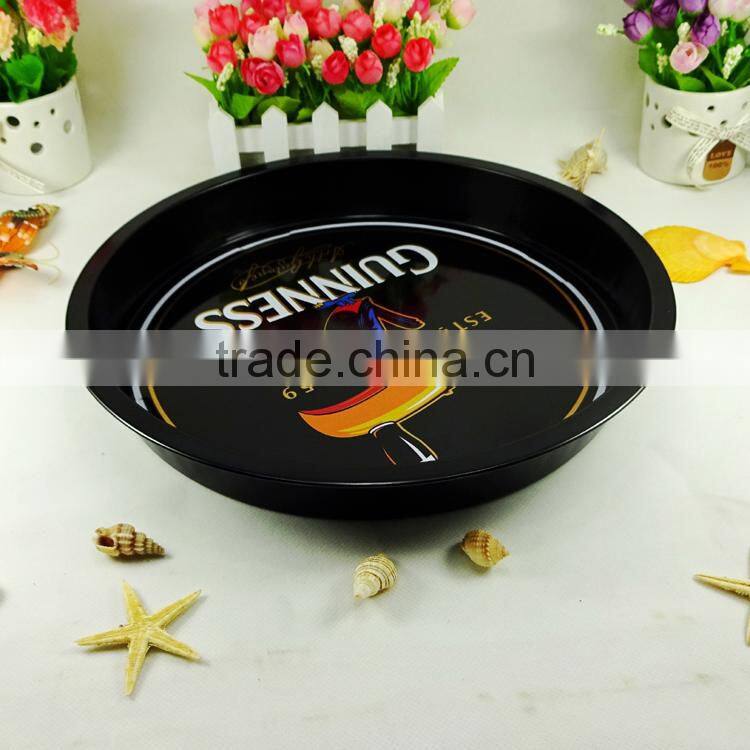 Small Round Metal tin tray