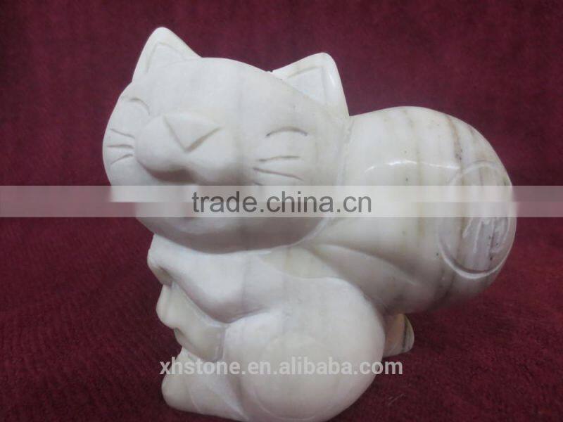 red granite goat stone craft