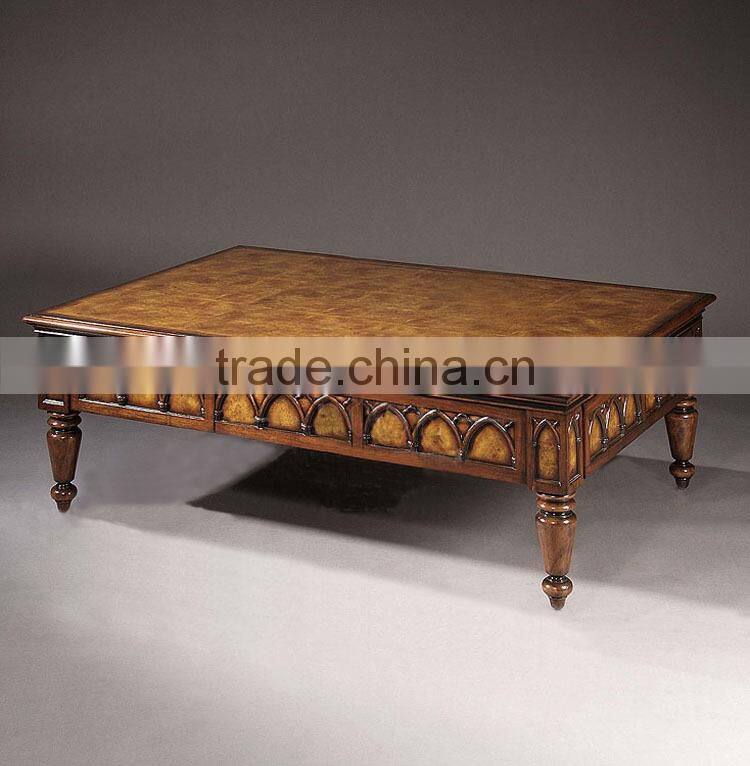Classical Spanish Style living room wooden center table