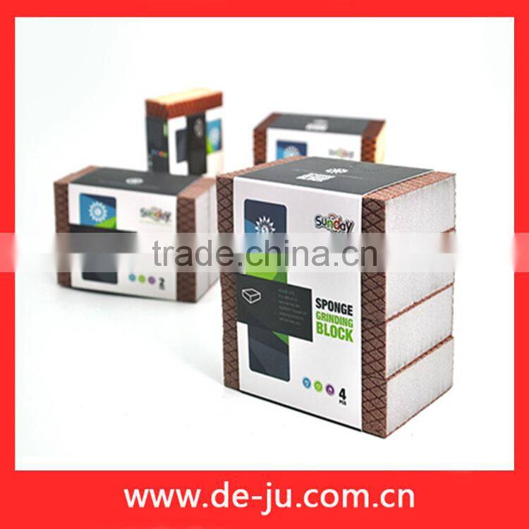 Hard Sponge Block Diamond Hand Polishing Pads