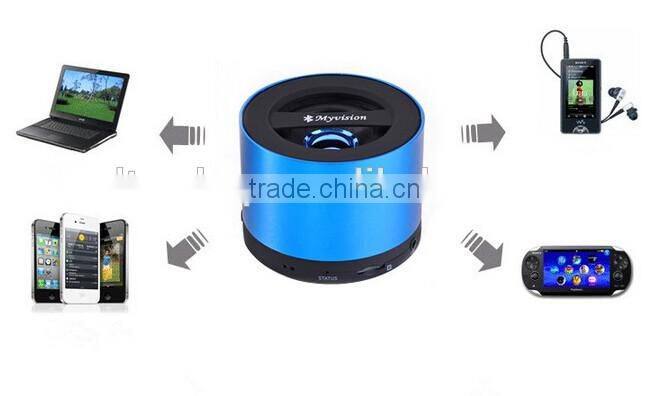 2016 HIFI Speaker MY VISION N9 Wirless Bluetooth Input TF Card Speaker with FM Optional function