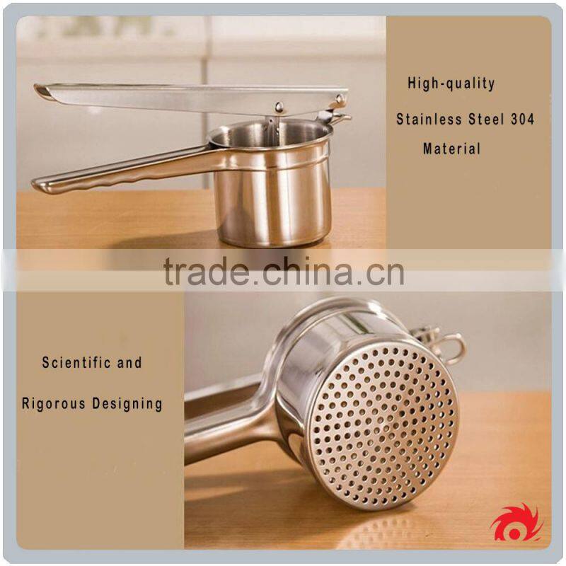 Easy to clean Kitchen Stainless Steel Lemon Fruit manual juicer