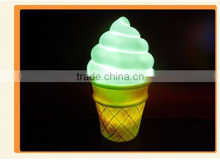 Portable Cute Colorful Ice cream Night Lights for baby Night
