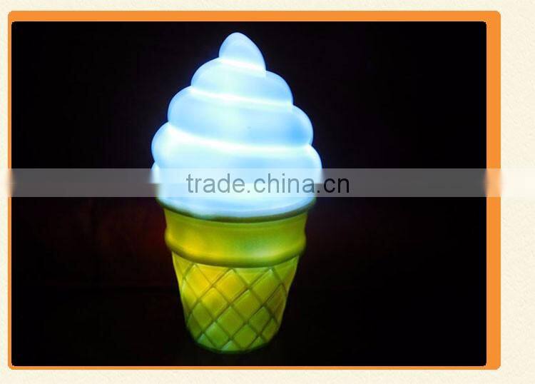 Portable Cute Colorful Ice cream Night Lights for baby Night