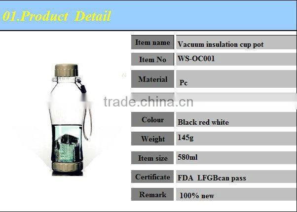 Vacuum insulation cup pot thermos bottle thermal pot hot water bottle travel pot outdoor pot