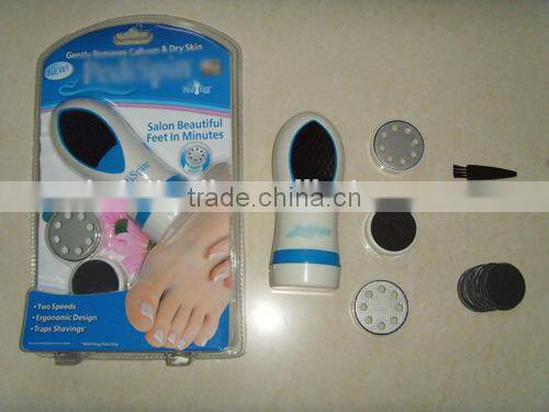 TV PRODUCT Fashion ELECTRIC PEDISPIN Removes PROFESSIONAL FOOT CARE