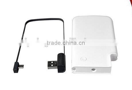 high quality super slim 5500mah external battery charger