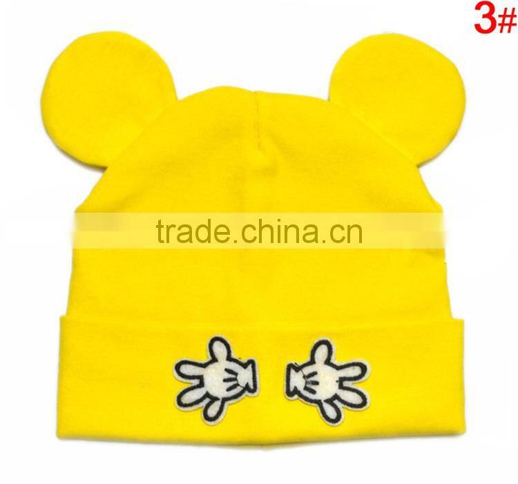 Baby Girl Cotton Beanies Cartoon Designs Infant Kids Spring Autumn Hat Cap