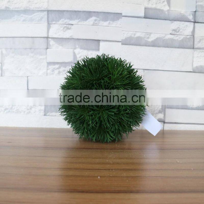 High quality plastic green grass ball