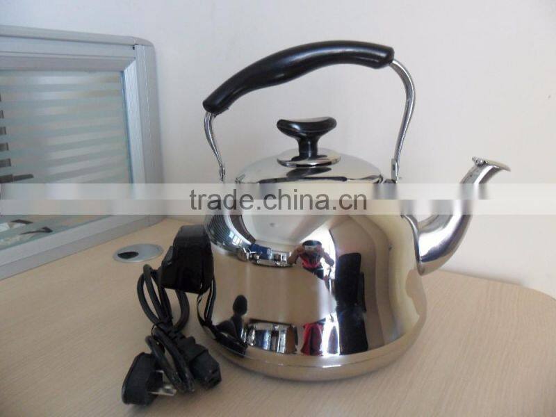 Wholesale 4L 5L 6L 7L stainless steel whistle electric kettle