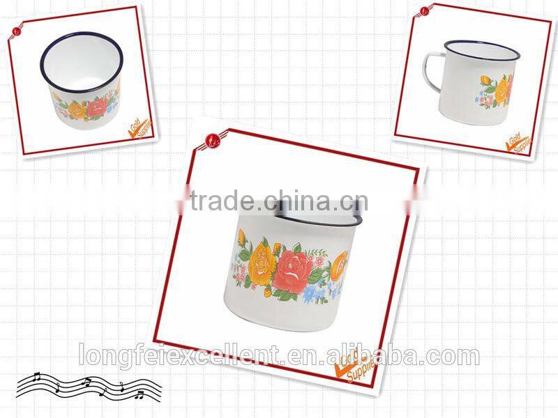 Durable and safe wholesale direct from China Yiwu enamel camping metal mug