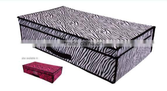 6 layer non woven hanging organizer in stripe deisgn