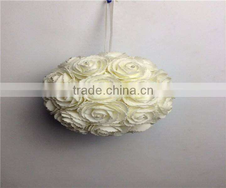 new products 2016 innovative product wedding flower ball artificial rose