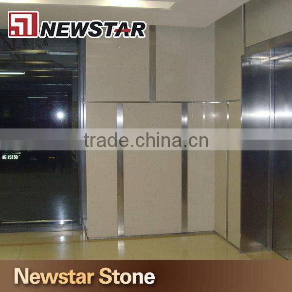 White shimmer quartz tile stone designs prices