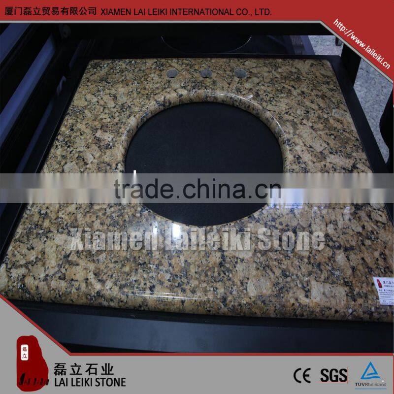 Polished Giallo Fiorito Granite Countertop