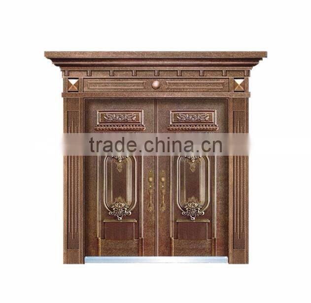 Aluminium Italy style royal door main entrance door design(BG11-M066)