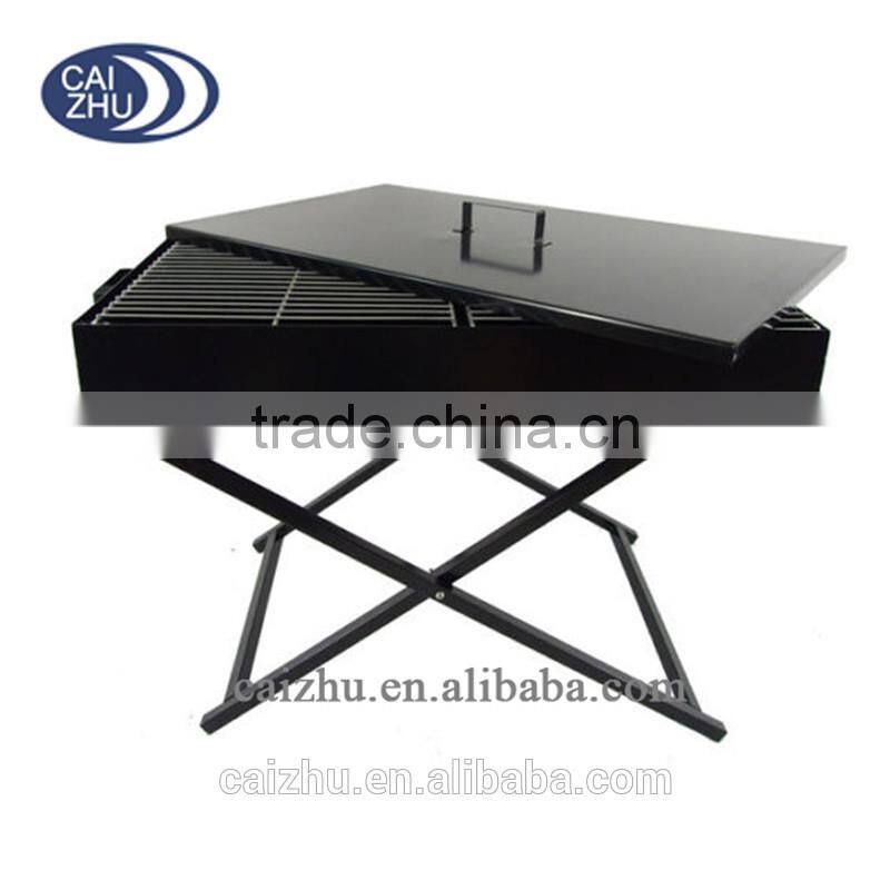 Guangzhou Durable Black Iron outdoor charcoal bbq grill