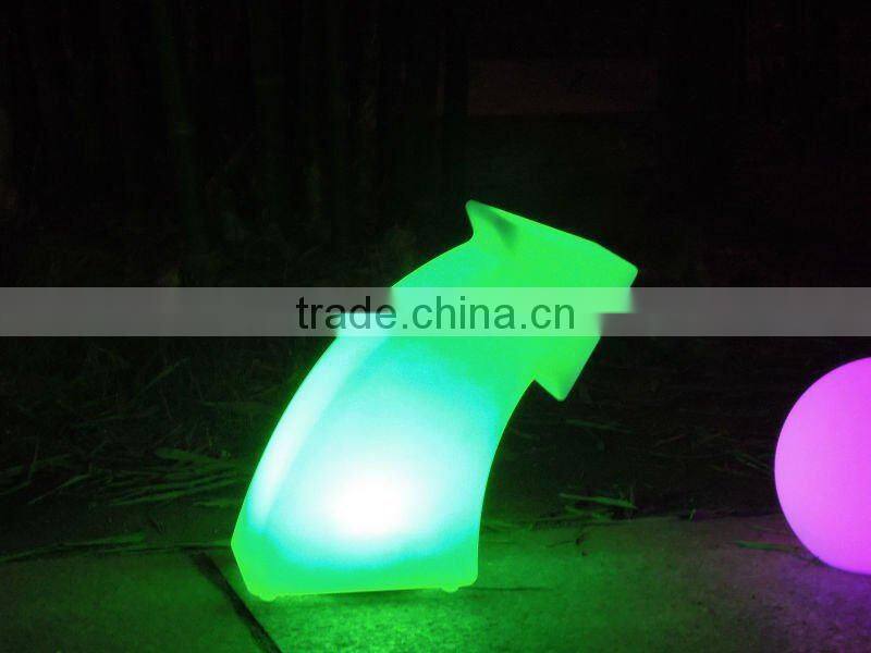 direction colorful cordless hotel lamp