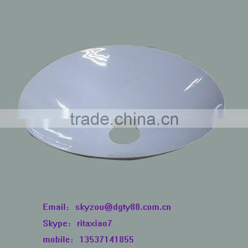 vacuum forming plastic products PS ceiling lampshade