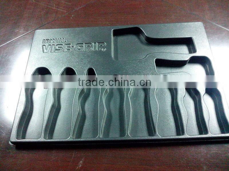 accept custom factory vacuum forming thick film blister plastic tray for auto parts