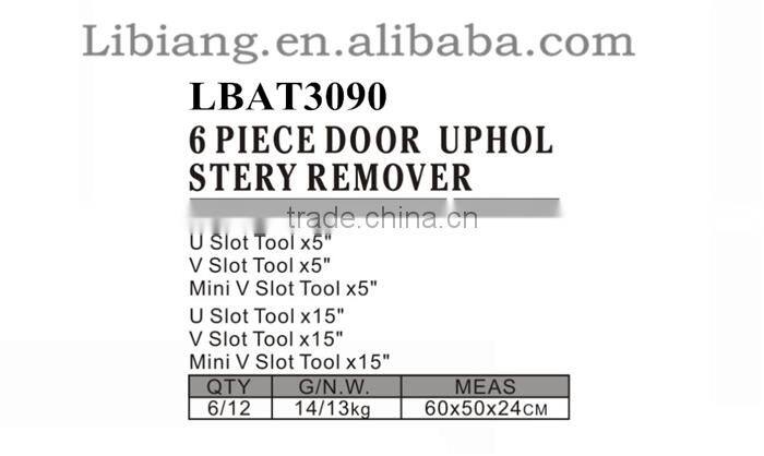 U Slot Tool & V Slot Tool 6pcs Professional Door Upholstery Remover