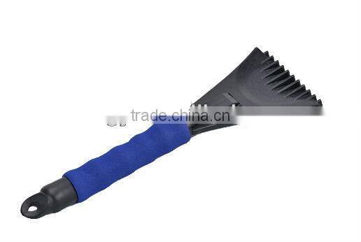 Car Window Winter Cleaning tool Plastic ice and snow scrapers with EVA grip