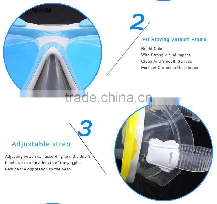 2017 Top professional and comfortable mask for snorkel