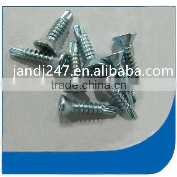 GI Zinc Plated Countersunk Head Self Drilling Screw
