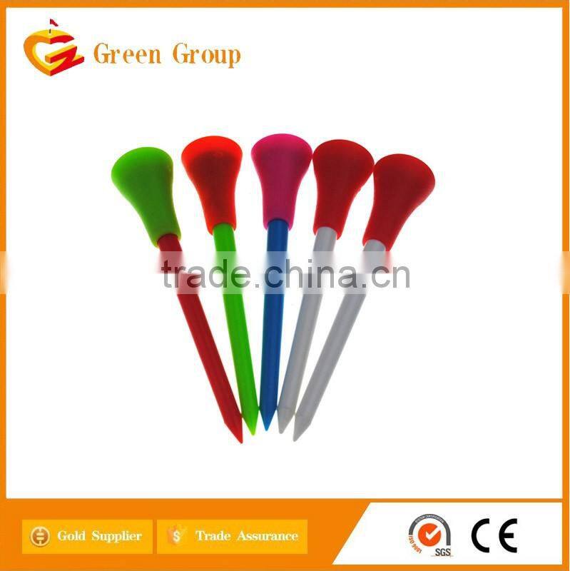 Brand new bright color golf tees for New year gift