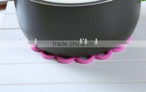 High quality silicone mat,heat resistant non-stick pot pad
