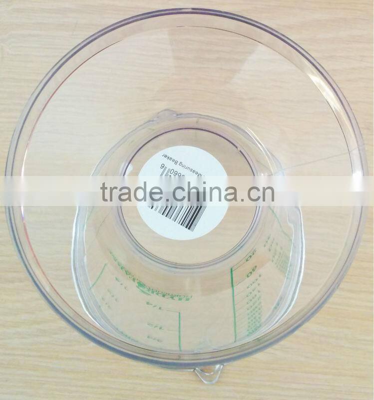 High quality 1000ml Measuring cup/beaker for hydroponic