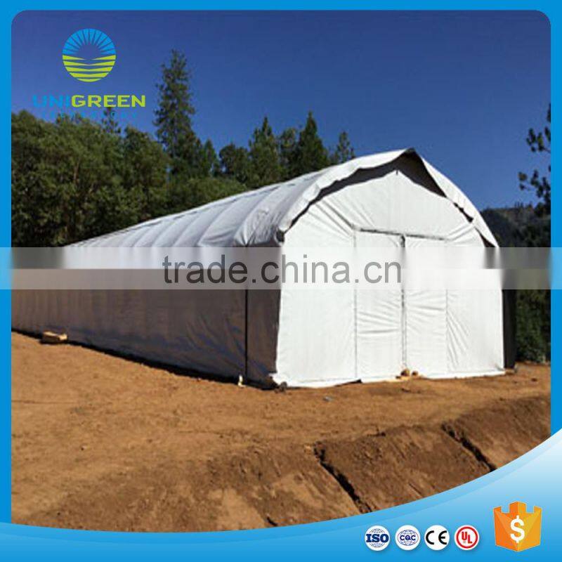 Single-span solar greenhouse for sale with good price and service