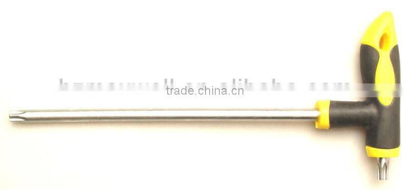 16PC HEX & STAR T-HANDLE DRIVERS