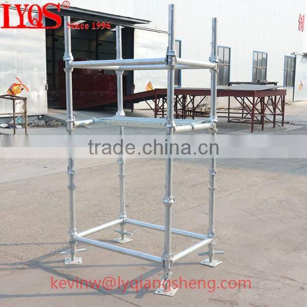 Parts and system heavy load cuplock scaffolding for construction