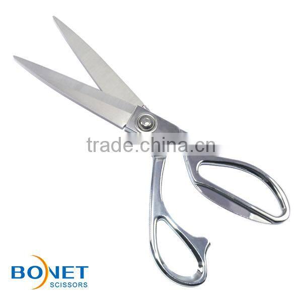 S13002G/B/C/S 9-1/2" 4 colors superior quality ice tempered stainless steel blade zinc-alloy handle tailor fabric scissors