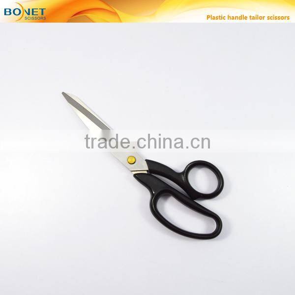 S14018O CE qualified 8-1/2" hot sale good quality tailor ABS plastic handle dressmaker sewing scissors
