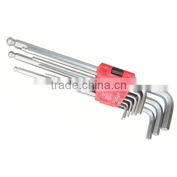 9PC CR-V Balldriver Hex Key Set