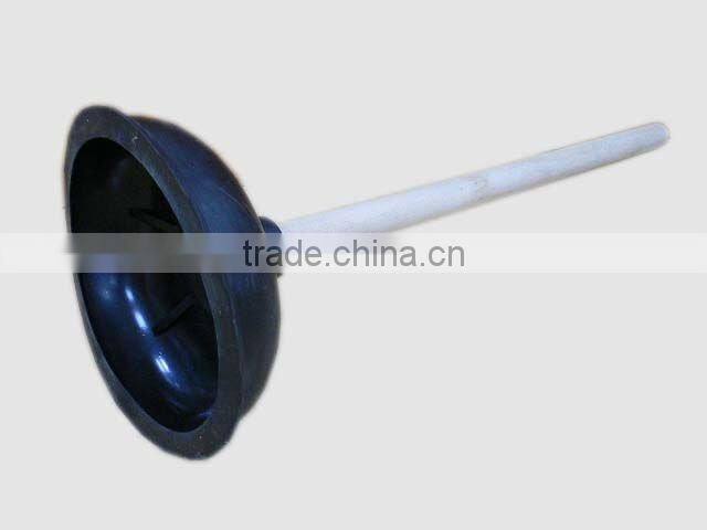 109-6C Wholesale Toilet Plunger With Wooden Handle
