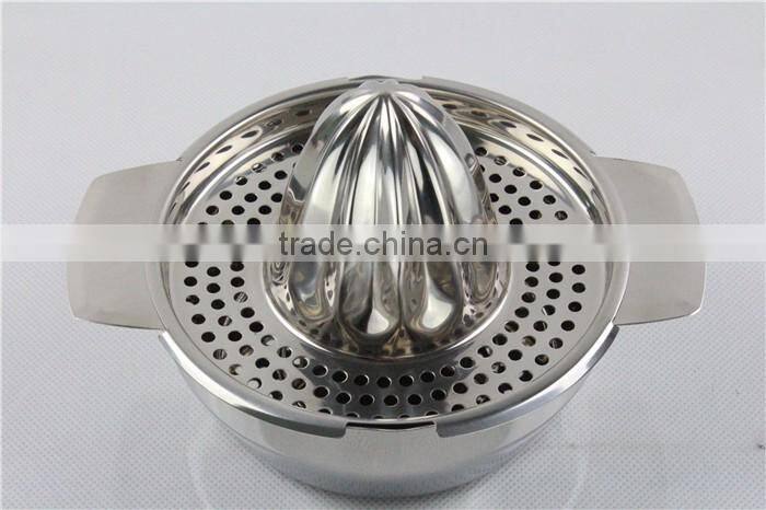 Kitchenware Metal Hand Lemon Squeezer , Stainless Steel Juice Squeezer