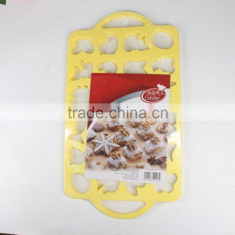 24pcs square biscuit mold cake mold