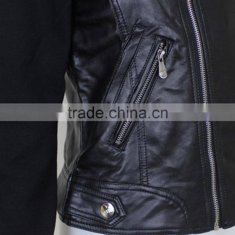 2016 new arrival PU jacket,fashion jacket,lady jacket.